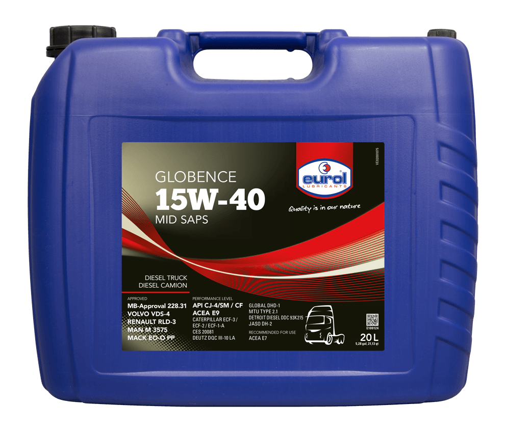 E100124-20L Eurol Globence 15W-40 - Afbeelding 2