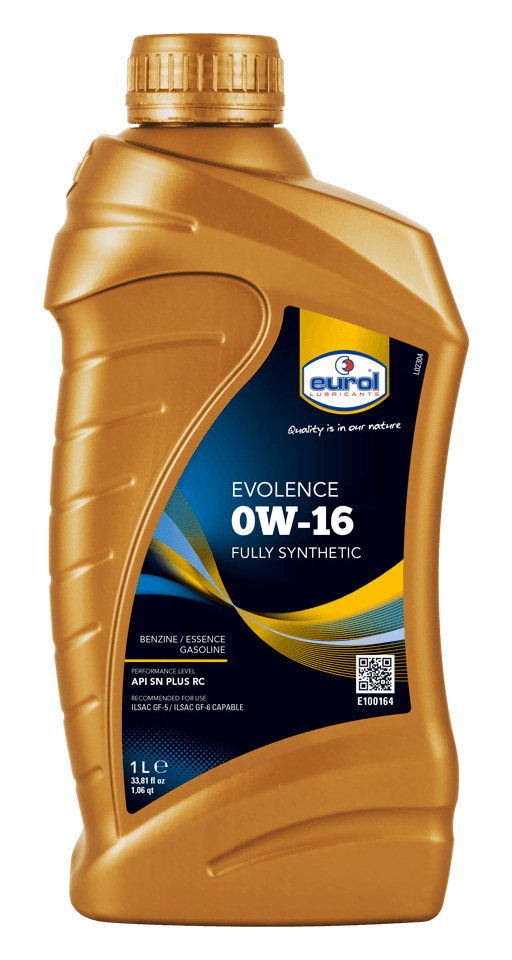 Motorolie auto Eurol Evolence 0W-16 1 Liter Motorolie auto Eurol Evolence 0W-16 1 Liter