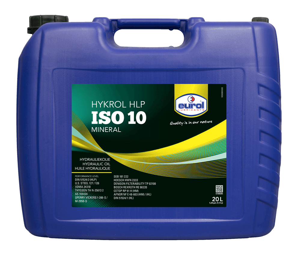 E108685-20L Eurol Hykrol HLP ISO 10 - Afbeelding 1