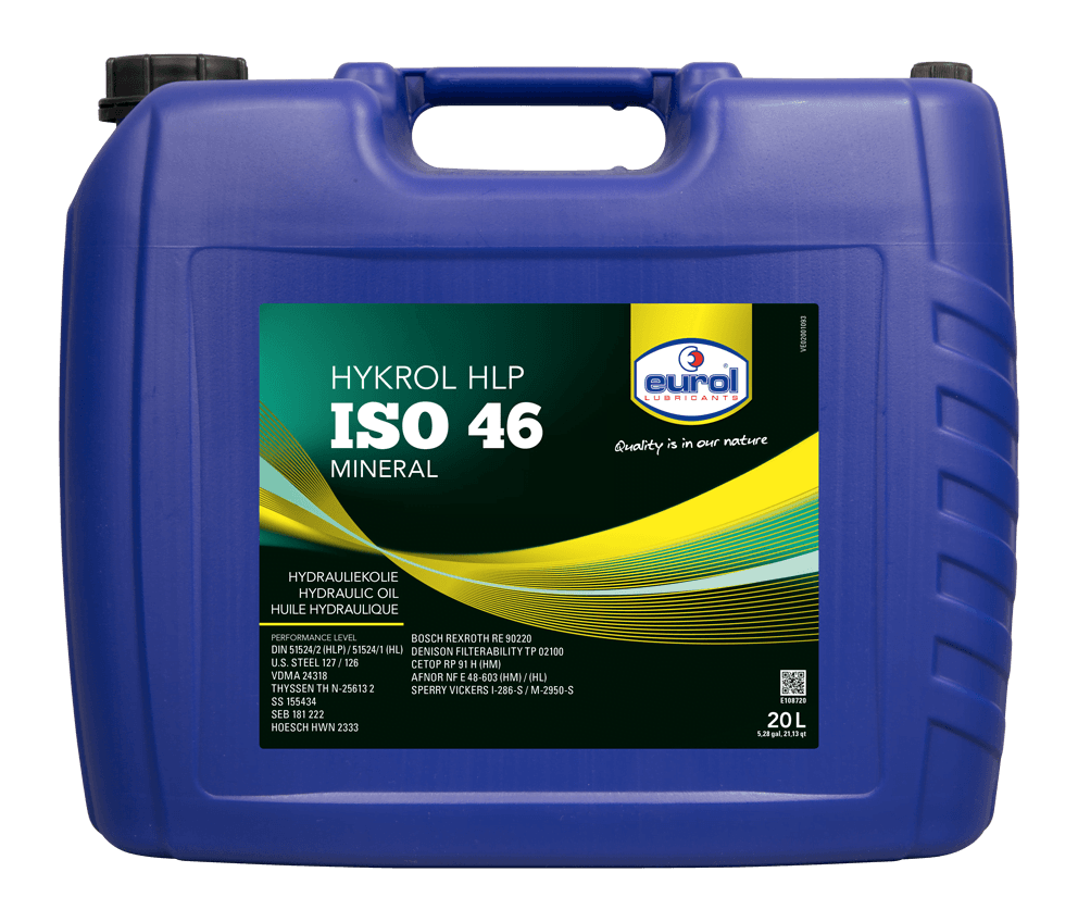 E108720-20L Eurol Hykrol HLP ISO 46 - Afbeelding 2