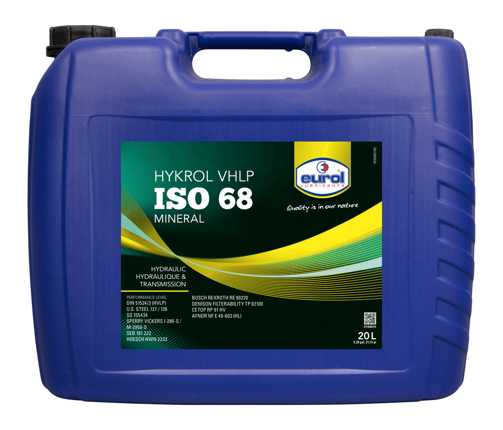 E108815-20L Eurol Hykrol VHLP ISO 68 - Afbeelding 2