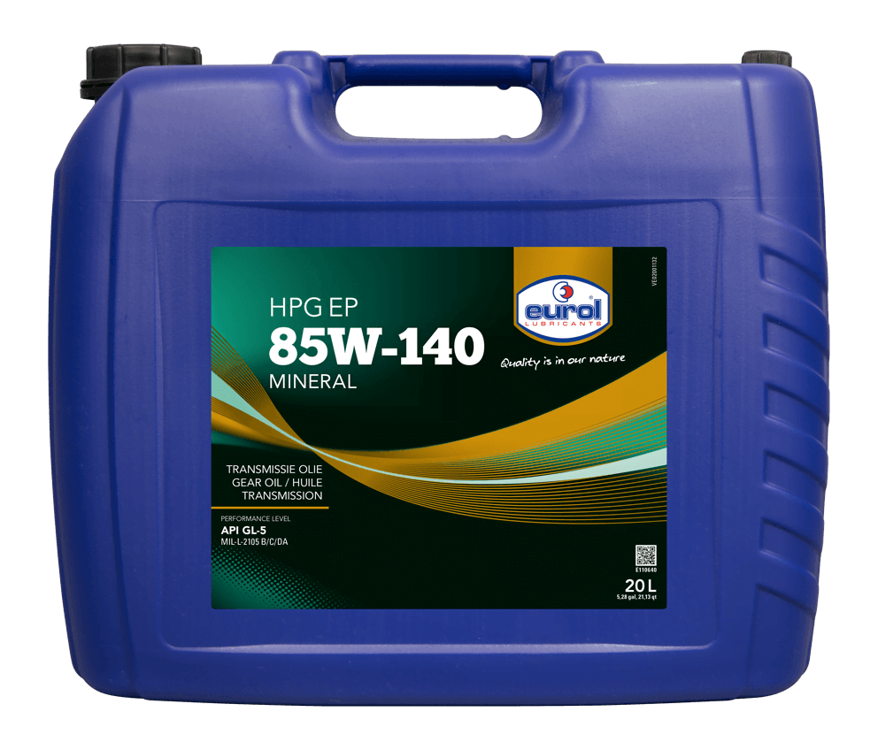 E110640-20L Eurol HPG EP 85W-140 GL5 - Afbeelding 3